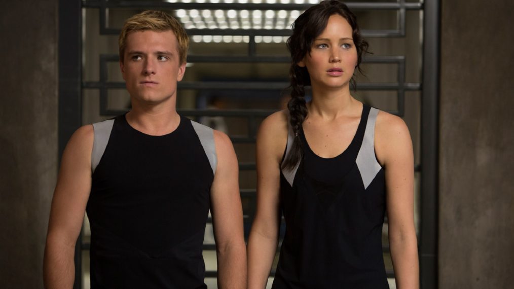 The Hunger Games Catching Fire Josh Hutcherson Jennifer Lawrence