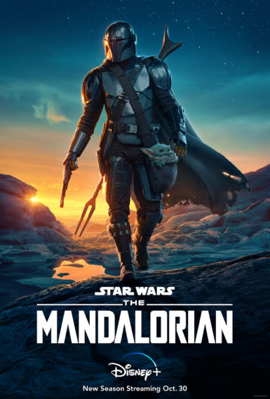 The Mandalorian Season 2 Key Art Baby Yoda The Child