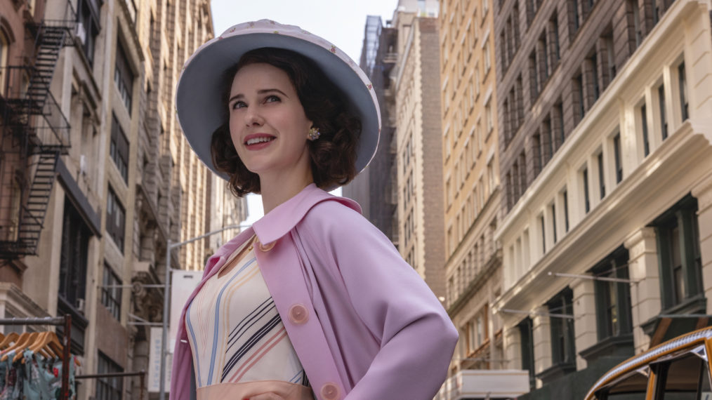 Rachel Brosnahan in The Marvelous Mrs Maisel - Season 3