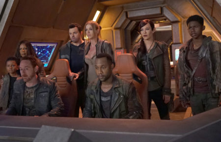 Seth MacFarlane Jessica Szohr Adrianne Palicki The Orville Season 2