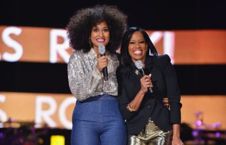 Tracee Ellis Ross and Regina King at BET's Black Girls Rock