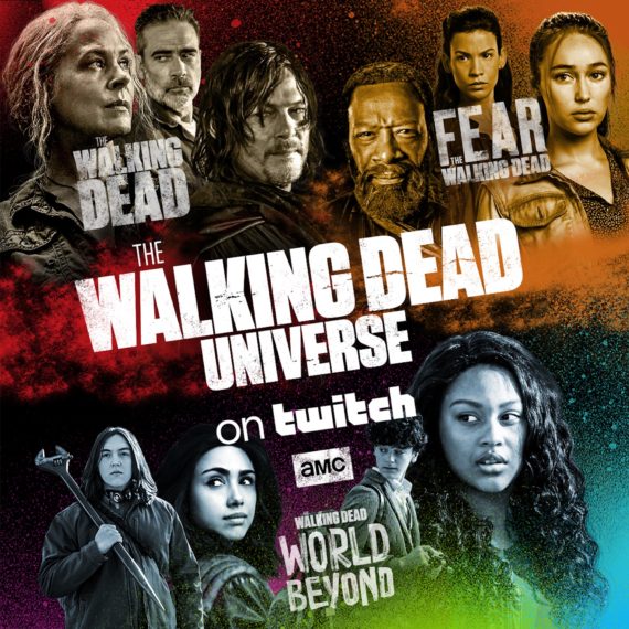 The Walking Dead Universe Poster Twitch Channel Logo
