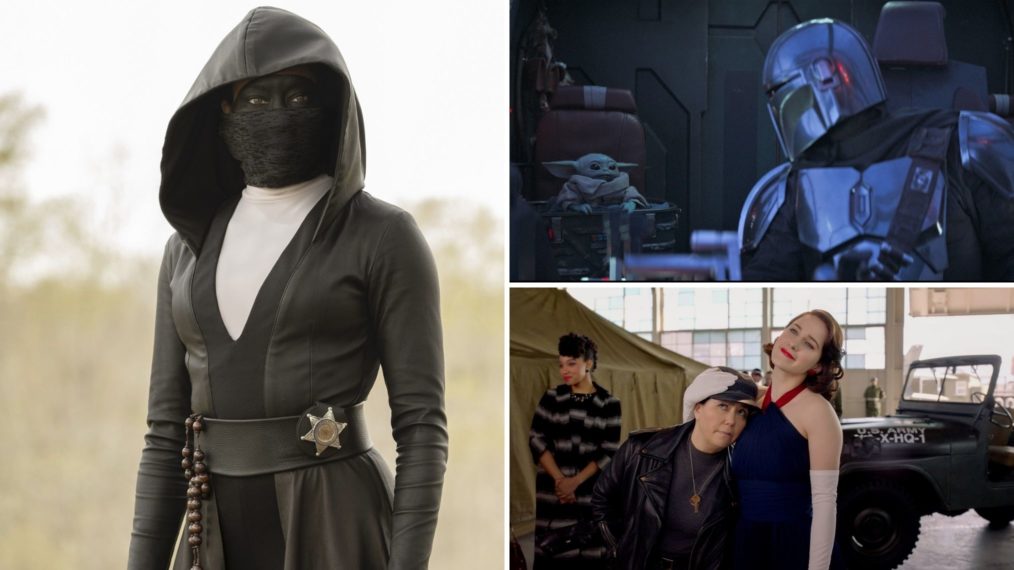 Watchmen; The Mandalorian; The Marvelous Mrs. Maisel