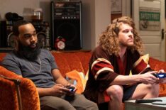 T. Murph and Blake Anderson playing video games in Woke