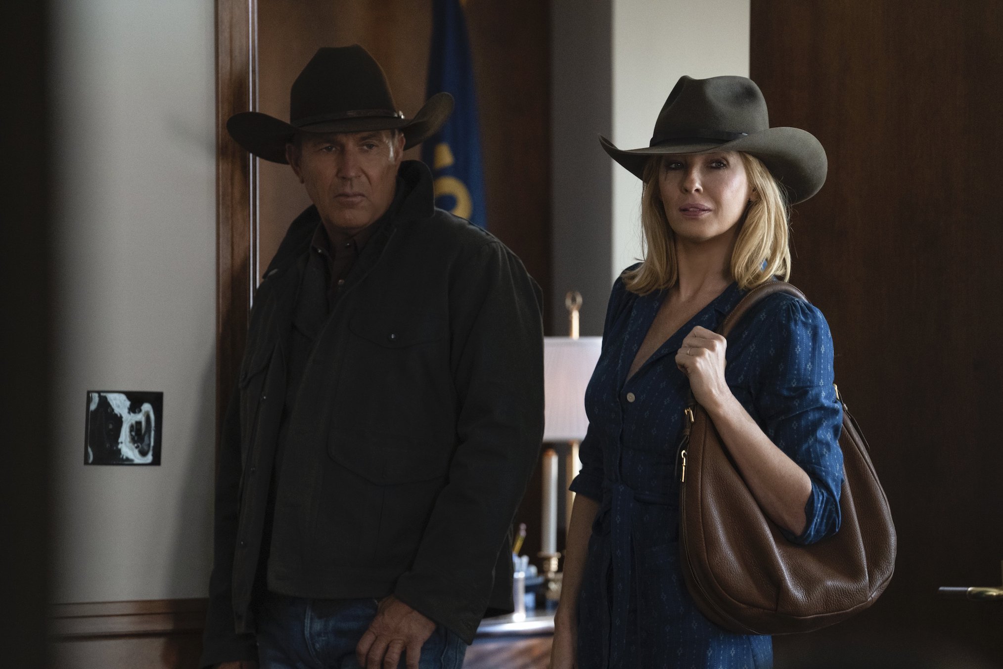 Kevin Costner Kelly Reilly Yellowstone Season 3 Episode 10 John Beth Dutton