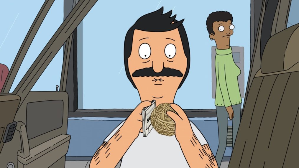 Bob Belcher plays with squeezy ball in season 8 premiere
