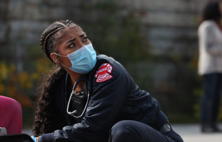Adriyan Rae as Gianna Mackey in Chicago Fire - Season 9 Premiere