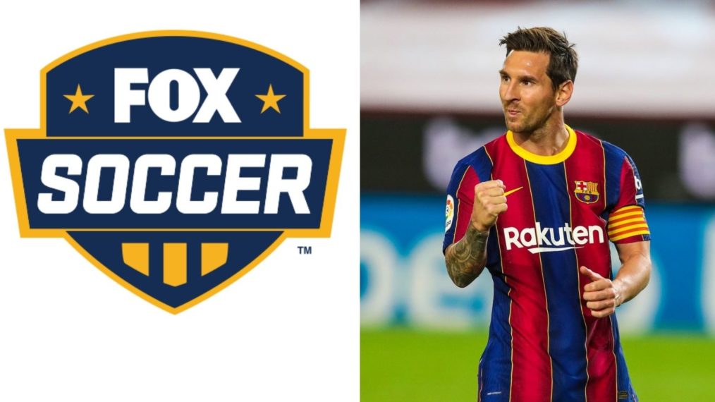 Fox Soccer Logo with Lionel Messi