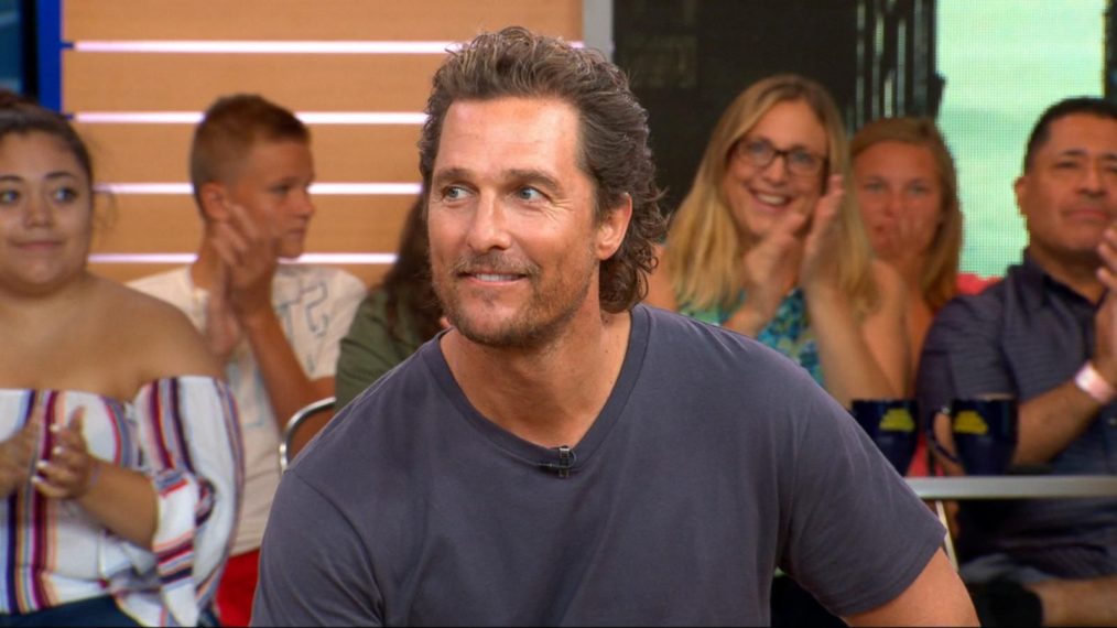 Matthew McConaughey interviewed on the Today Show in 2020 for his autobiography