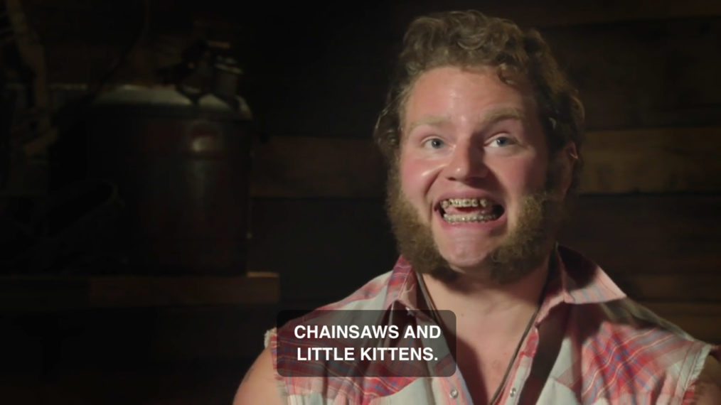 Alaskan Bush People Gabe chainsaws kittens