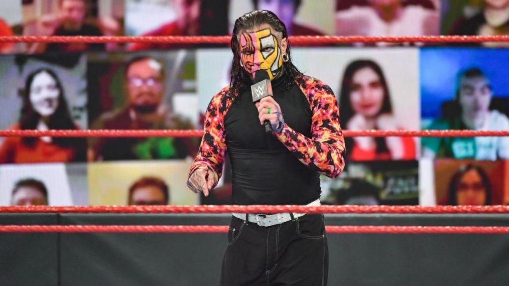 Jeff Hardy on the mic