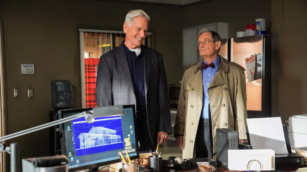 Mark Harmon David McCallum NCIS Gibbs Ducky