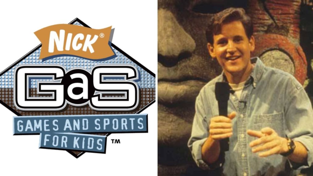 Nick GAS Logo and 'Legends of the Hidden Temple'