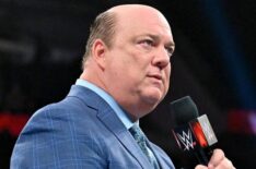 Paul Heyman working the mic