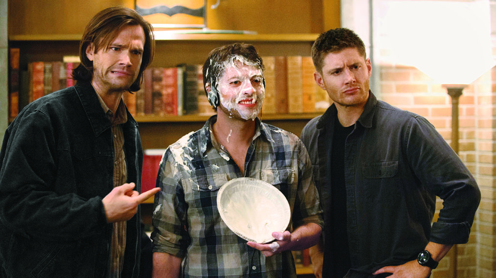 Supernatural - Behind the scenes of 'Mother's Little Helper' with Jared Padalecki, Misha Collins, and Jensen Ackles