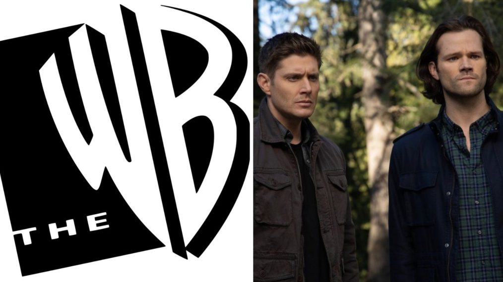 The WB Logo with The Winchesters from Supernatural