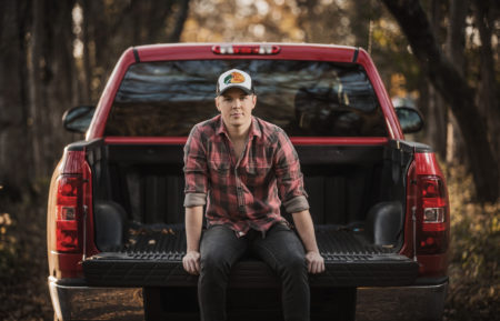 Travis Denning in Pickup Truck