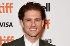 Aaron Tveit attends the 'Out Of Blue' premiere during 2018 Toronto International Film Festival
