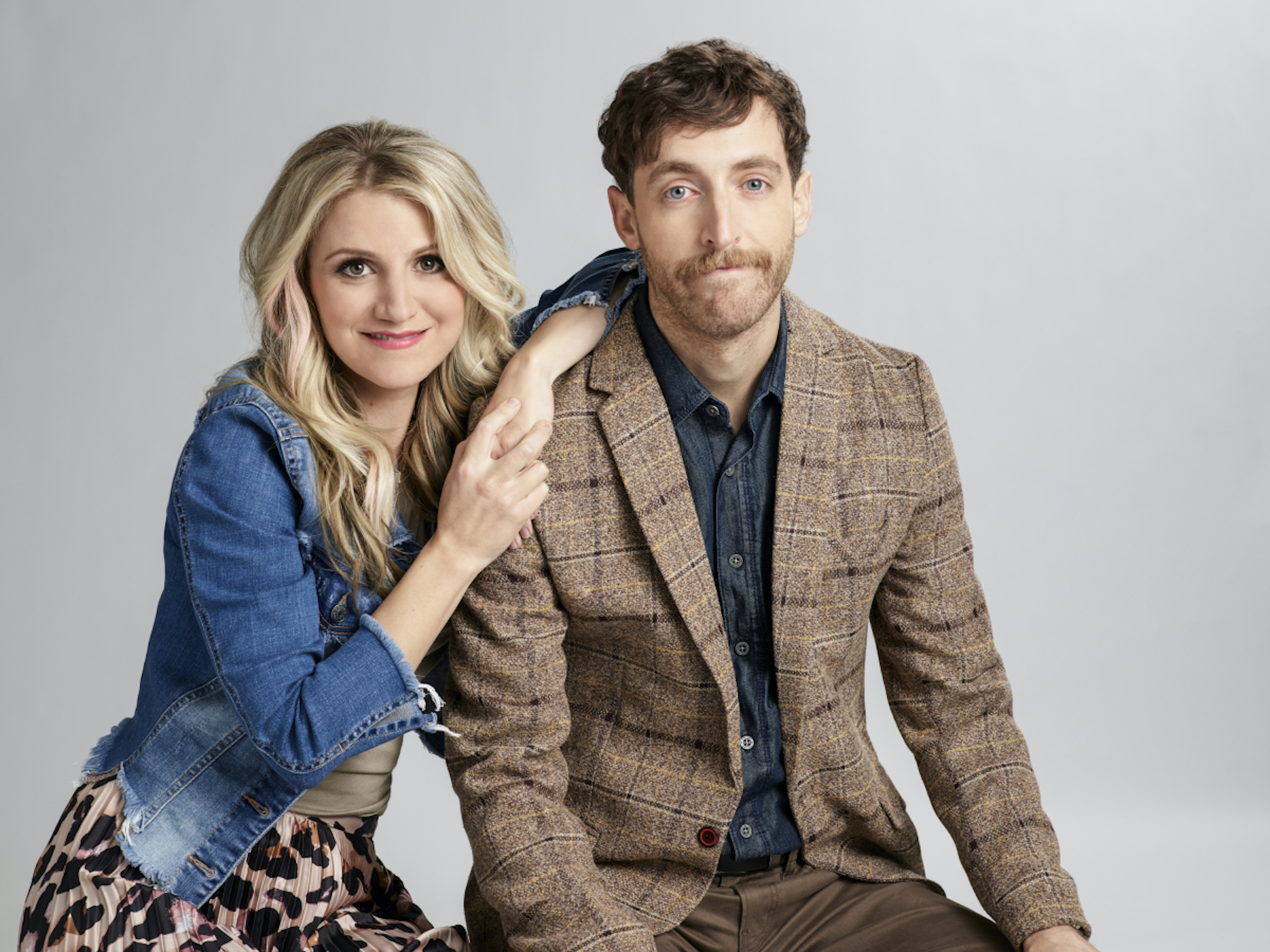 Annaleigh Ashford Thomas Middleditch CBS B Positive Pilot Gallery Photo