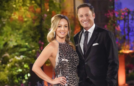 Clare Crawley and Chris Harrison on The Bachelorette 2020