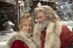 Kurt Russell and Goldie Hawn in Chrismtas Chronicles 2