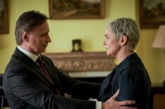 Robert Carlyle and Victoria Hamilton in Cobra on PBS