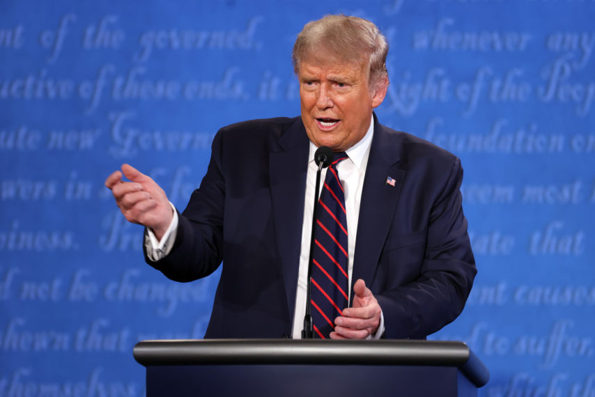 Donald Trump First Presidential Debate 2020