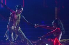 Johnny Weir and Britt Stewart on Dancing With the Stars Episode 6