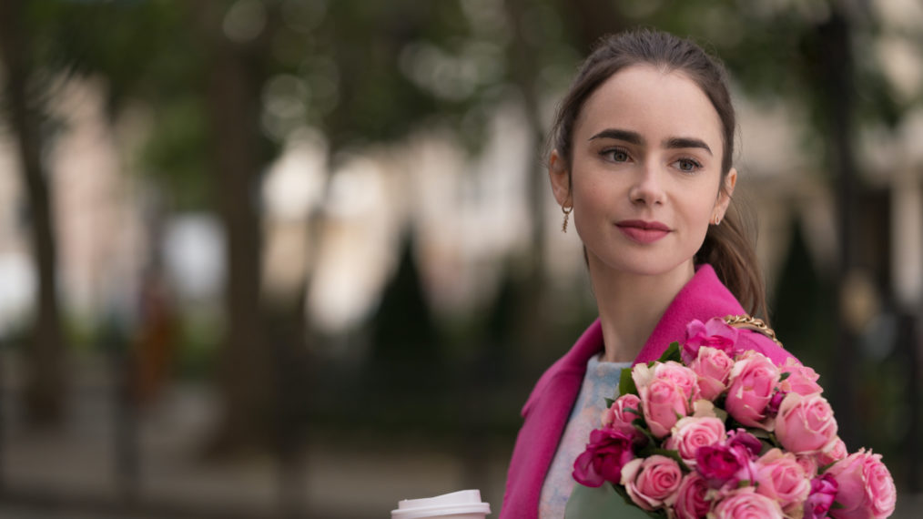 Lily Collins Emily in Paris Season 1 Episode 4 Emily