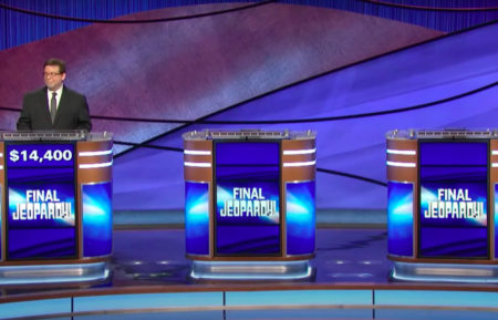 Final Jeopardy! one contestant
