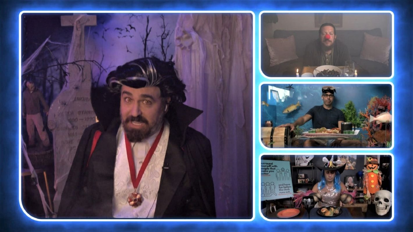 The 'Impractical Jokers' Welcome a Horror Legend in 'Dinner Party