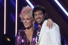 Sharna Burgess and Jesse Metcalfe in Dancing With the Stars - '80s Night'