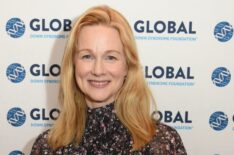 Laura Linney on the red carpet at the Global Down Syndrome Foundation's Be Beautiful Be Yourself Fashion Show