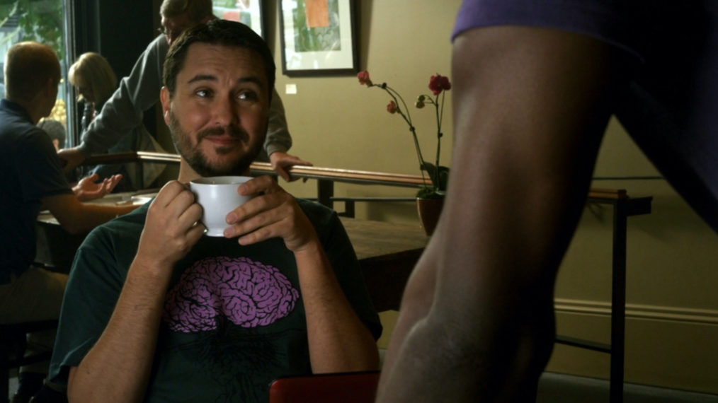 Wil Wheaton in Leverage as Colin 'Chaos' Mason