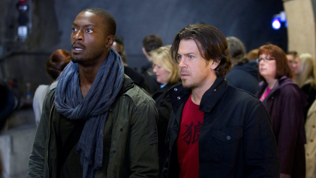 Leverage - Aldis Hodge and Christian Kane in 'The Rundown Job' - Season 5, Episode 9