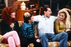 Katey Sagal, David Faustino, Ed O'Neill, Christina Applegate in Married With Children