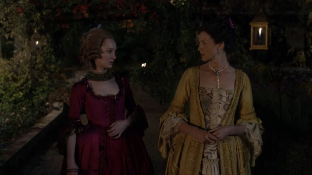 outlander season 3 lotte verbeek caitriona balfe