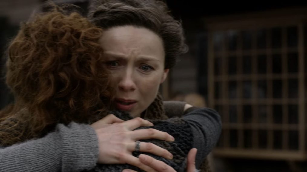 Outlander Season 4 Sophie Skelton Caitriona Balfe