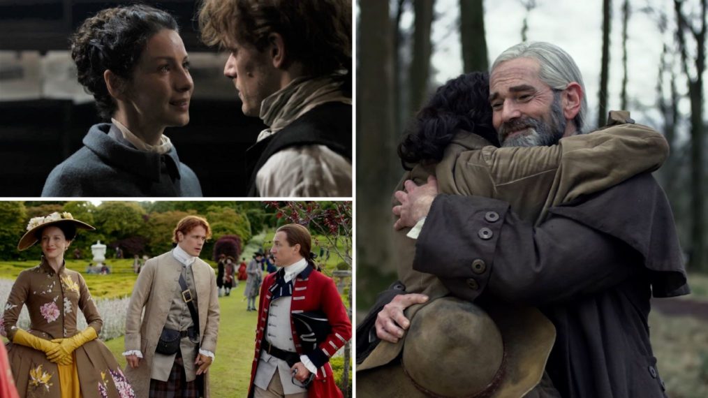 Outlander character reunions