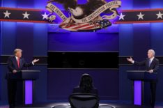 2020 Presidential Debate - Donald Trump and Joe Biden