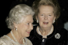 Queen Elizabeth II and Margaret Thatcher