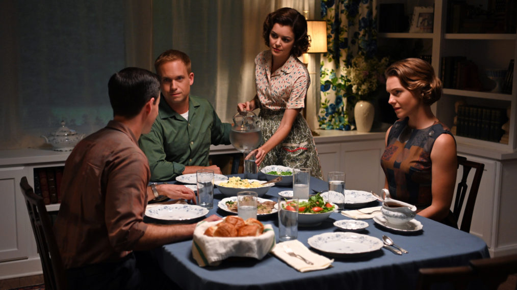 Patrick J Adams Nora Zehetner The Right Stuff John Annie Glenn