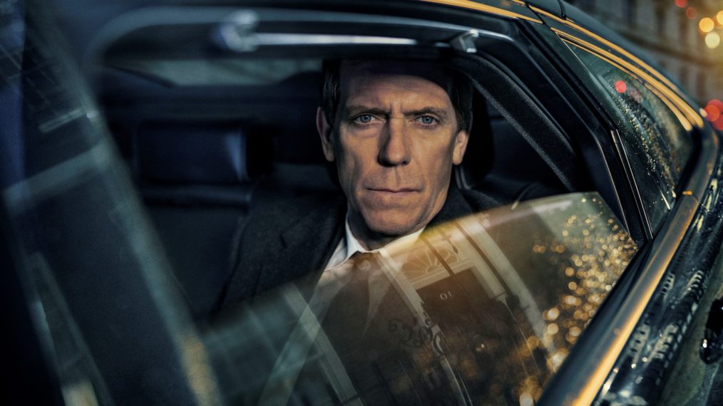 Hugh Laurie as Peter Laurence in Roadkill on Masterpiece