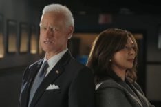 Jim Carrey as Biden and Maya Rudolph as Harris on SNL 46