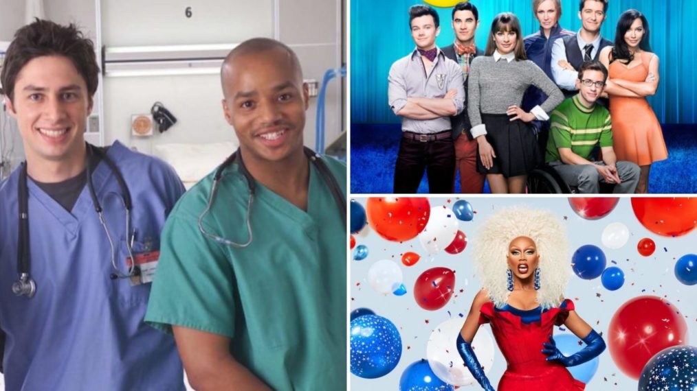 Scrubs Glee RuPaul's Drag Race