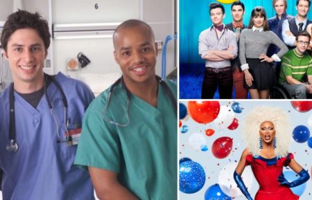 Scrubs Glee RuPaul's Drag Race