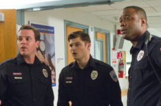 Michael Mosley, Kevin Bigley, and Kevin Daniels in Sirens