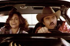 Sally Field and Burt Reynolds in Smokey the Bandit, 1977