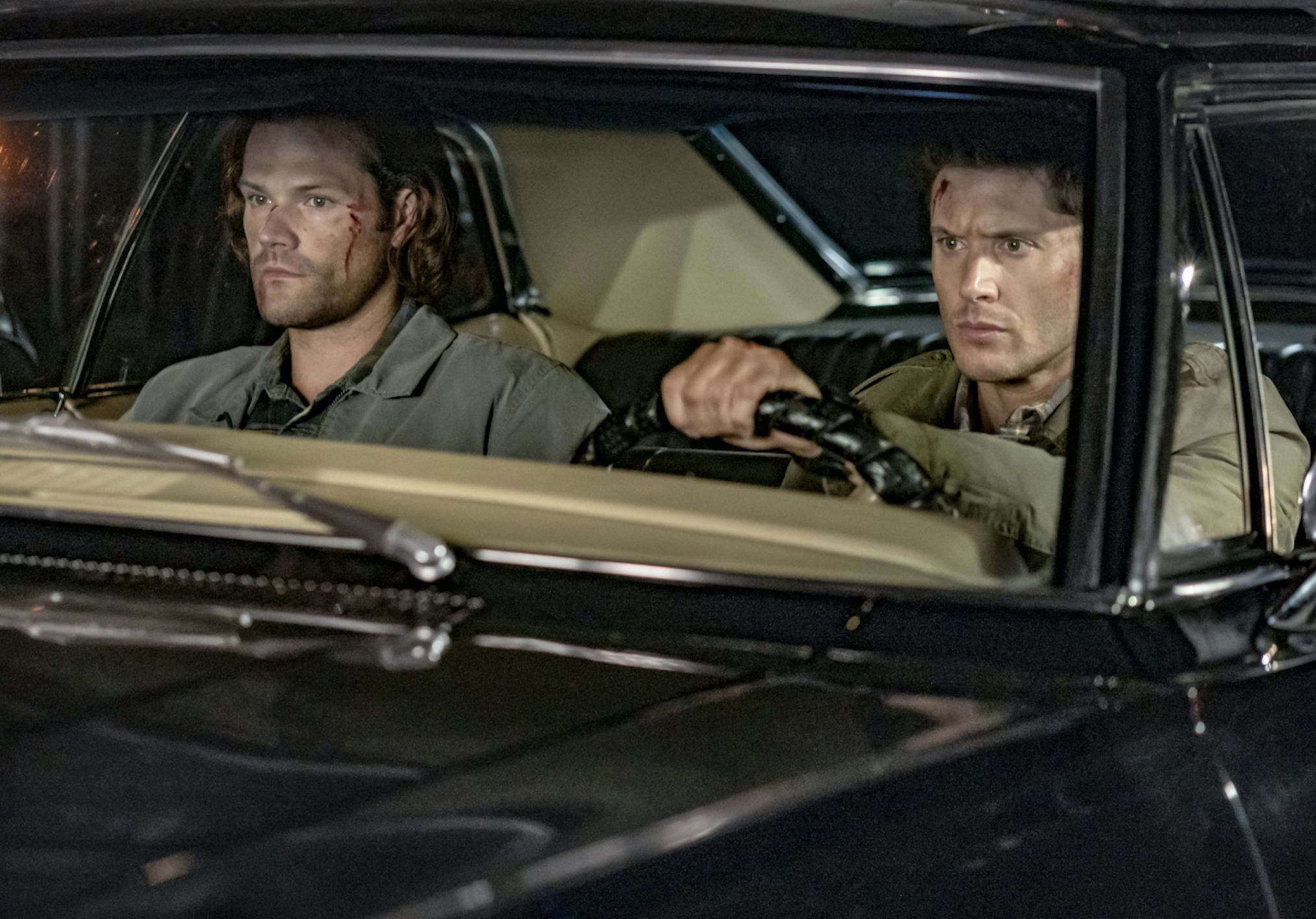 Jared Padalecki Jensen Ackles Sam Dean Supernatural Season 15 Episode 9