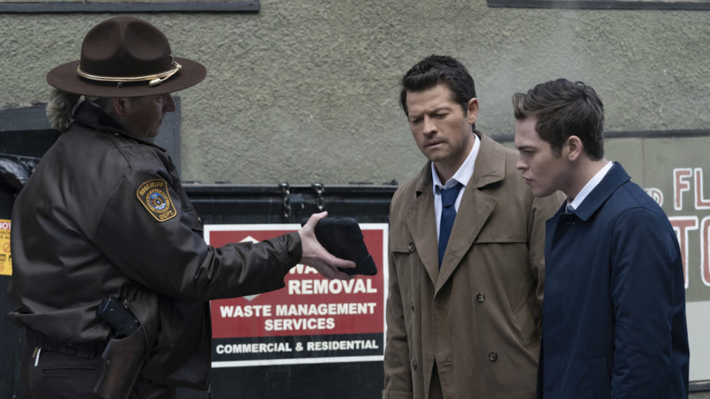 Sheriff Castiel Jack Supernatural Season 15 Episode 15